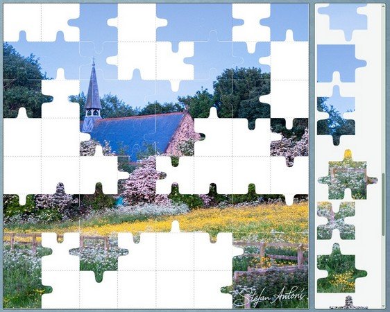 Full Jigsaw Board 8 x 8 Puzzle exampleby Aananto An example 8 x 8 Full Jigsaw Board Puzzle by Aananto